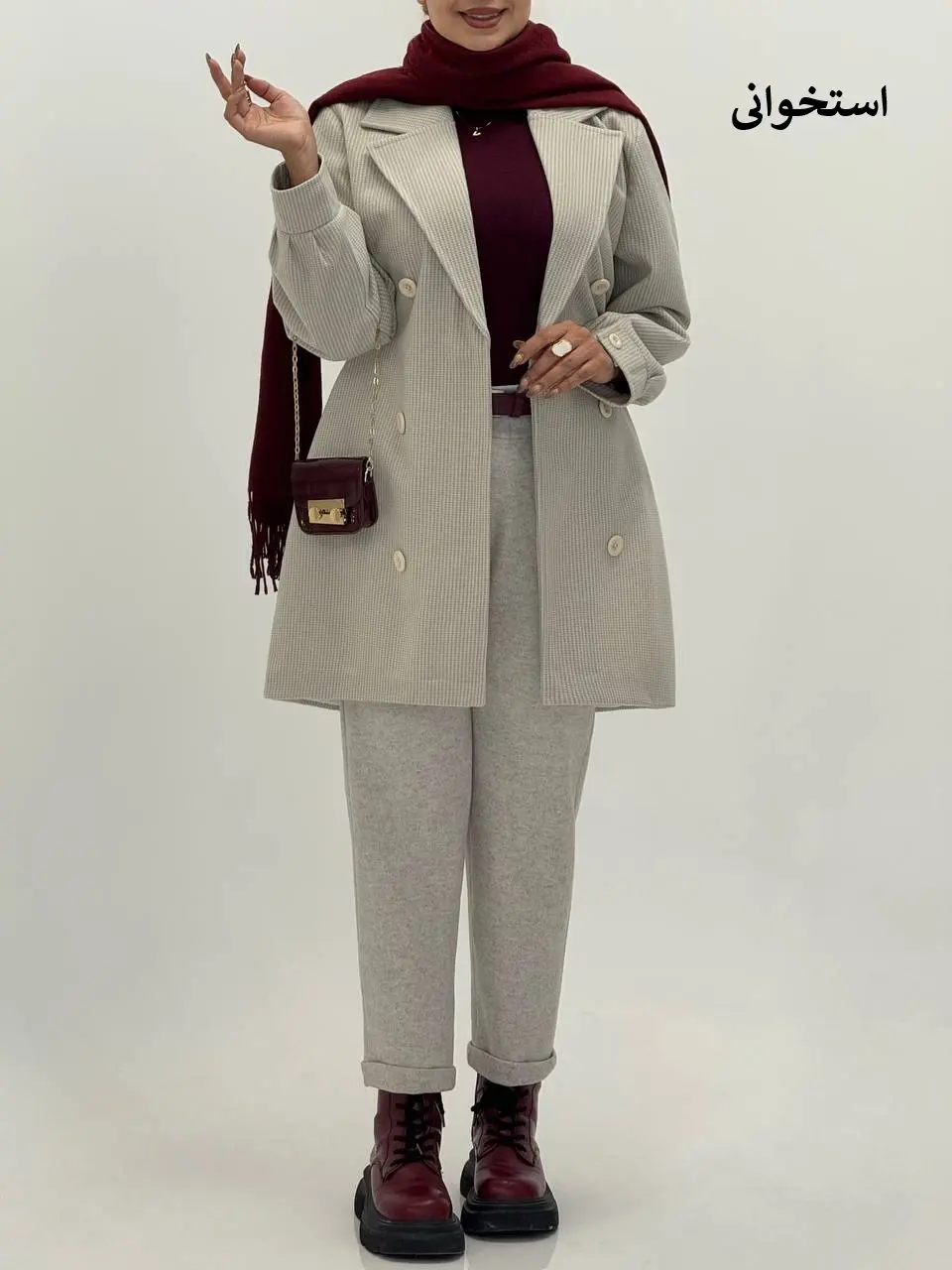 3591-پالتو فوتر دلناز